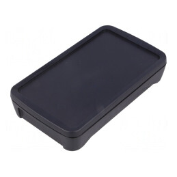 Carcasă Universală BoPad ABS Neagră 75x130x26mm | Electronic-mag.ro | Componente Electronice