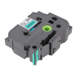 Bandă Verde 24mm x 8m Culoare Caracter Neagră | Electronic-mag.ro | Componente Electronice