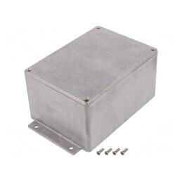 Carcasă Universală cu Lame de Fixare 102x140x76mm | Electronic-mag.ro | Componente Electronice