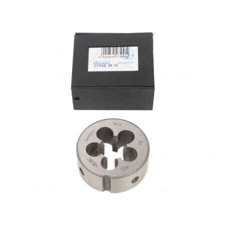 Filieră oțel rapid HSS M16 2 Ø45mm Thk18mm 6g | Electronic-mag.ro | Componente Electronice