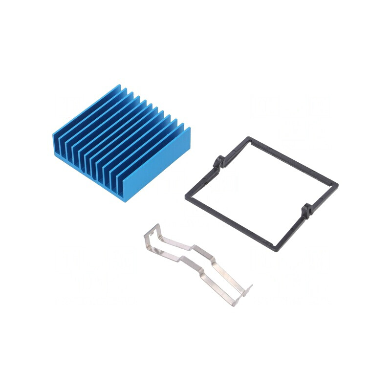 Radiator Extrudat cu Aripioare BGA Albastru 40x40mm | Electronic-mag.ro | Componente Electronice Radiator Extrudat cu Aripioare BGA Albastru 40x40mm | Electronic-mag.ro | Componente Electronice