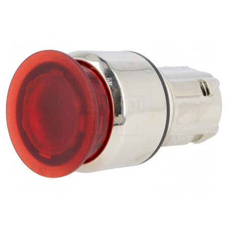 Comutator Apăsare 22mm Roșu IP67 | Electronic-mag.ro | Componente Electronice