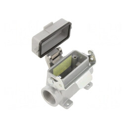 Carcasă pentru Conectori HDC A10 cu Clichet | Electronic-mag.ro | Componente Electronice