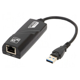 Adaptor USB-Fast Ethernet | USB 3.0 | 10/100/1000Mbps | 0,15m | AK-AD-31