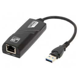 Adaptor USB la Ethernet Rapid 3.0 10/100/1000Mbps 0.15m | Electronic-mag.ro | Componente Electronice
