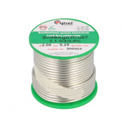 "Sârmă de lipit fără plumb 2mm 250g" | Electronic-mag.ro | Componente Electronice