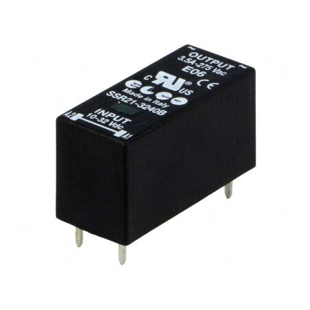 Releu Semiconductor SPST-NO 3A 12-275VAC SSR21-3240B | Electronic-mag.ro | Componente Electronice