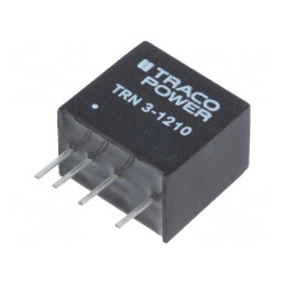 Convertor DC/DC 3W 9-18V la 3.3V 700mA SIP | Electronic-mag.ro | Componente Electronice