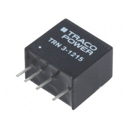 Convertor DC/DC 3W 9-18V la 24V 125mA SIP | Electronic-mag.ro | Componente Electronice
