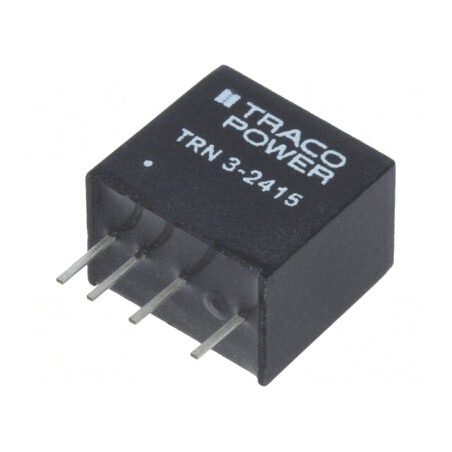 Convertor DC/DC 3W 18-36V la 24V 125mA SIP | Electronic-mag.ro | Componente Electronice