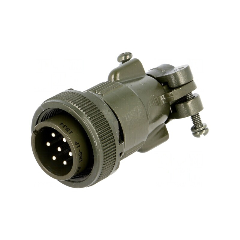 Conector circular aluminiu 16S MS/DS | Electronic-mag.ro | Componente Electronice