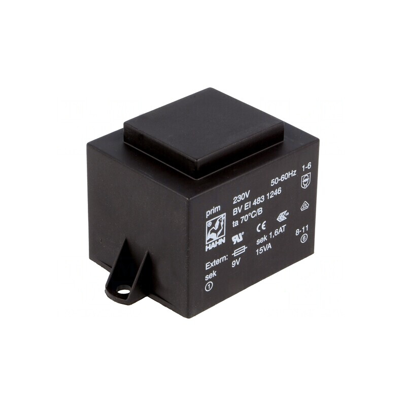 Transformator Încapsulat 15VA 230V 9V 1667mA PCB | Electronic-mag.ro | Componente Electronice Transformator Încapsulat 15VA 230V 9V 1667mA PCB | Electronic-mag.ro | Componente Electronice