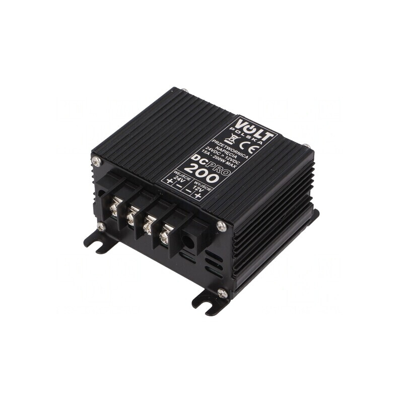 Convertor DC/DC 24V la 12V 15A DC PRO 200 | Electronic-mag.ro | Componente Electronice Convertor DC/DC 24V la 12V 15A DC PRO 200 | Electronic-mag.ro | Componente Electronice