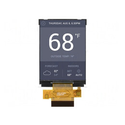 Display TFT 2.8" 240x320 LED 50x69.2x2.7mm | Electronic-mag.ro | Componente Electronice