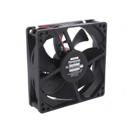 Ventilator axial 12VDC 92x92x25mm 57m3/h 22dBA cu bilă | Electronic-mag.ro | Componente Electronice