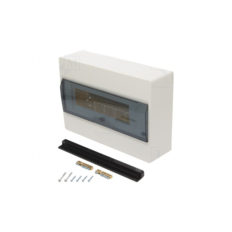 Carcasă pentru aparatură modulară IP40 12 module VD112TP | Electronic-mag.ro | Componente Electronice