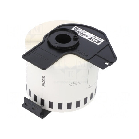 Etichetă Autoadezivă Albă 62mm x 30,48m Neagră DK-44205 | Electronic-mag.ro | Componente Electronice