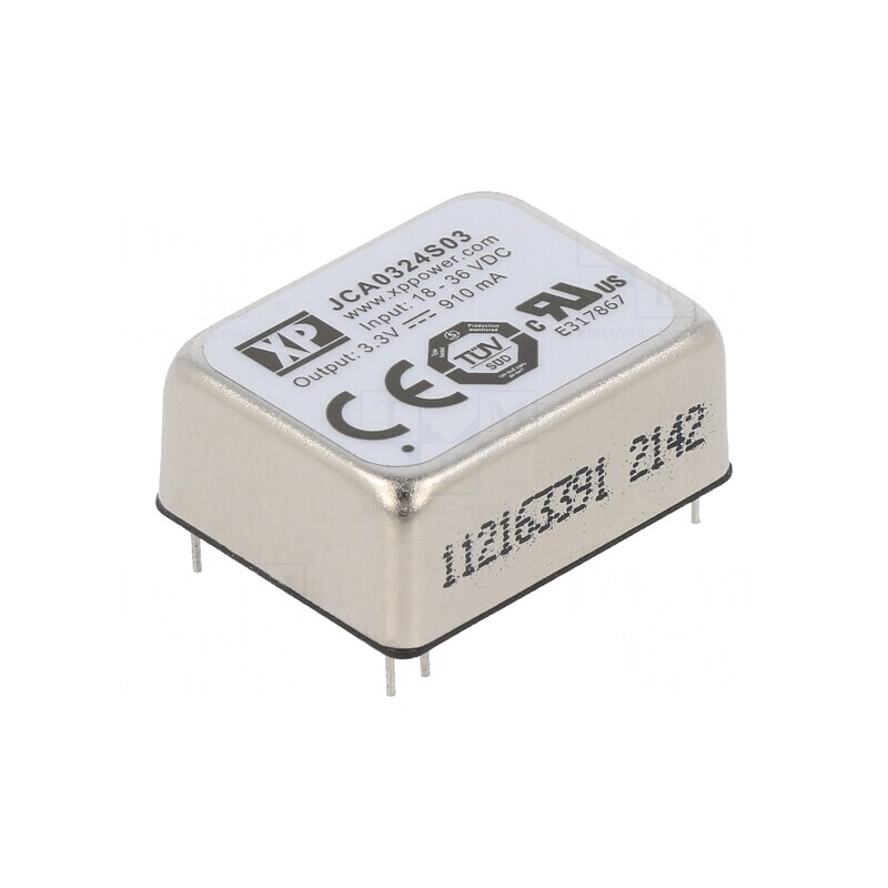 Convertor DC/DC 3W 18-36V la 3.3V 910mA THT | Electronic-mag.ro | Componente Electronice