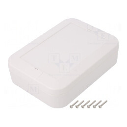 Carcasă Universală 110x150x40mm Gri Deschis WP ASA | Electronic-mag.ro | Componente Electronice