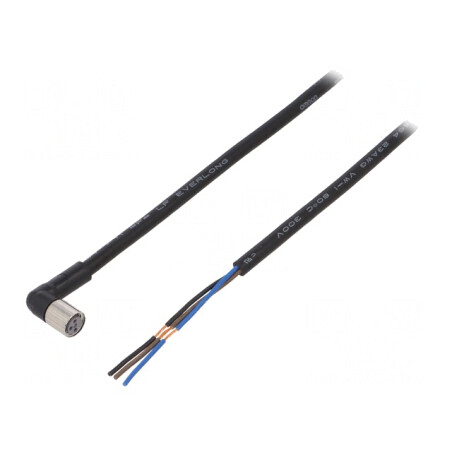 Cablu de Conectare M8 3P 5m PVC | Electronic-mag.ro | Componente Electronice