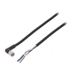 Cablu Conectare M8 4-PIN în unghi 5m PVC | Electronic-mag.ro | Componente Electronice