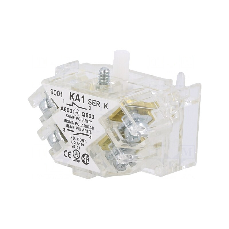 Element de contact 30mm 9001K Pini NC NO 9001KA1 | Electronic-mag.ro | Componente Electronice