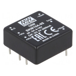Convertor DC/DC 10W 9-18V la 5V 2A | Electronic-mag.ro | Componente Electronice