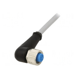 Cablu de Conectare M12 5m IP67 125VAC 4A | Electronic-mag.ro | Componente Electronice