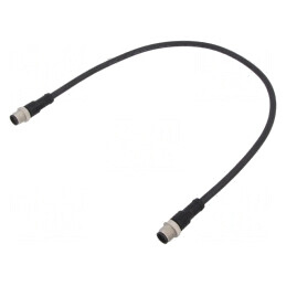 Cablu Senzori Automatizări M12-M12 0,5m | Electronic-mag.ro | Componente Electronice