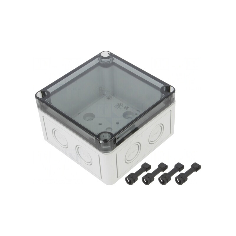 Carcasă Universală Policarbonat 110x110x66mm | Electronic-mag.ro | Componente Electronice
