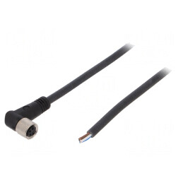 Cablu Conectare M8 4PIN Unghi 10m 30VAC 4A PUR | Electronic-mag.ro | Componente Electronice