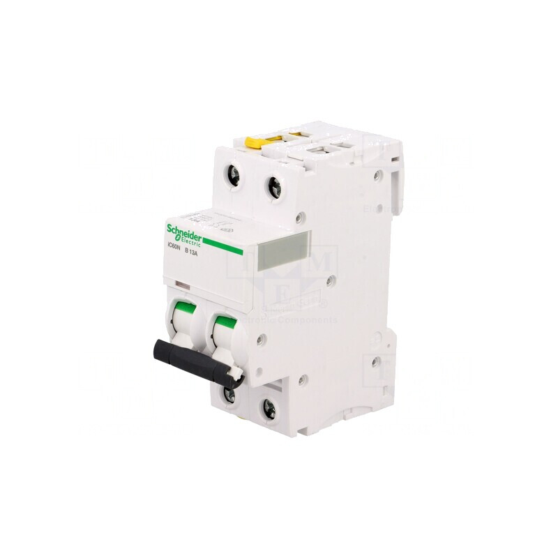 Întrerupător de Supracurent 13A 2P 400VAC B | Electronic-mag.ro | Componente Electronice