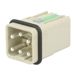 Conector HDC Quick Lock 6 PIN 5 PE | Electronic-mag.ro | Componente Electronice