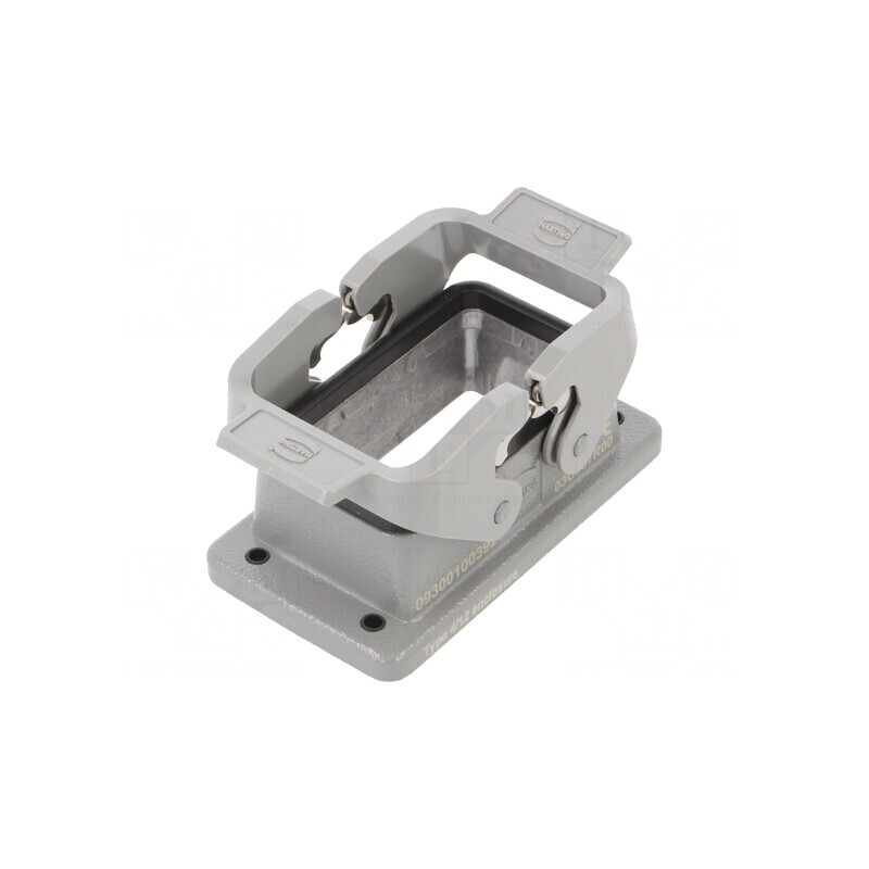 Carcasă pentru Conectori HDC Han B Rear Fit 10B | Electronic-mag.ro | Componente Electronice