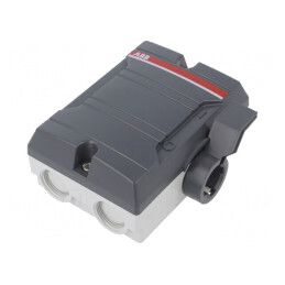 Întrerupător separator de siguranţă Poli 3 16A IP65 gri | Electronic-mag.ro | Componente Electronice