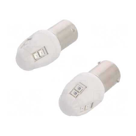 Becuri LED Auto 12V 1W Portocalii x2 VISIONPRO | Electronic-mag.ro | Componente Electronice