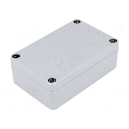 Carcasă Universală Aluminiu 64x98x34mm EUROMAS | Electronic-mag.ro | Componente Electronice
