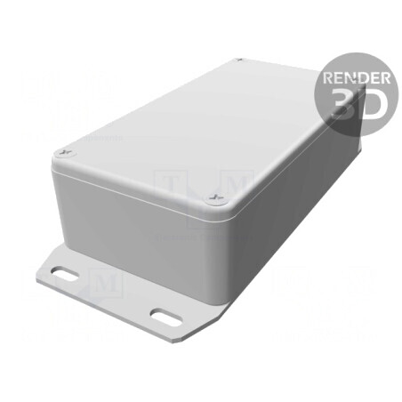 Carcasă universală cu lame de fixare 60x112x31mm | Electronic-mag.ro | Componente Electronice