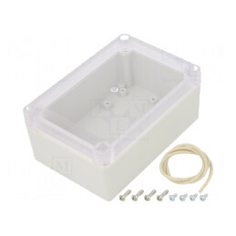 Carcasă Universală Policarbonat Ritec 85x125x55mm | Electronic-mag.ro | Componente Electronice