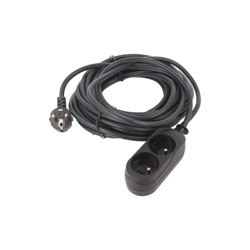 Prelungitor alimentare PVC negru 10m 16A | Electronic-mag.ro | Componente Electronice Prelungitor alimentare PVC negru 10m 16A | Electronic-mag.ro | Componente Electronice
