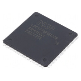 Microcontroler ARM 64kB SRAM 512kB Flash LQFP208 LPC1778FBD208K | Electronic-mag.ro | Componente Electronice