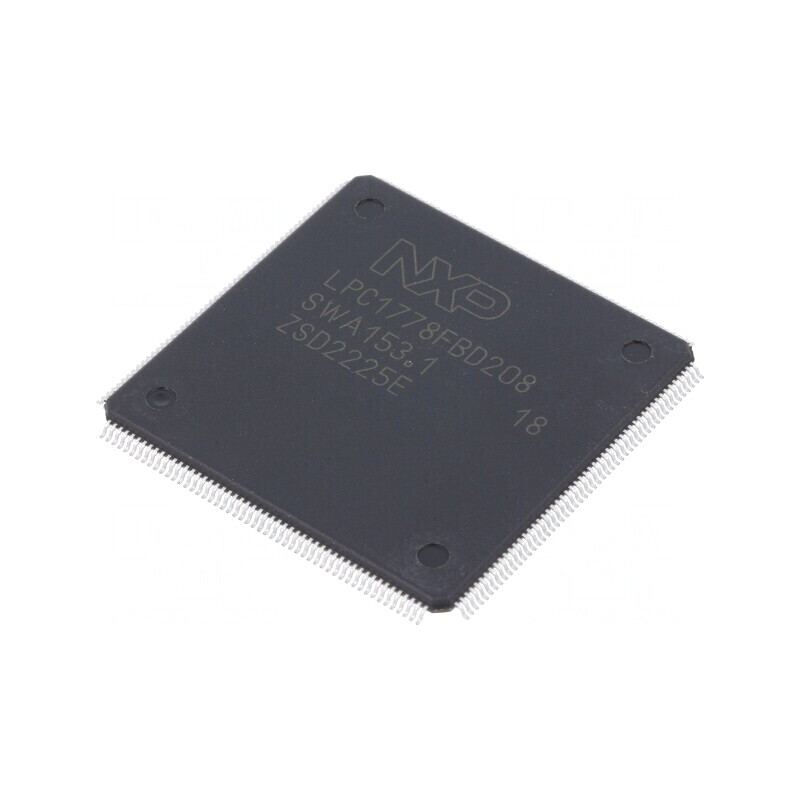 Microcontroler ARM 64kB SRAM 512kB Flash LQFP208 LPC1778FBD208K | Electronic-mag.ro | Componente Electronice
