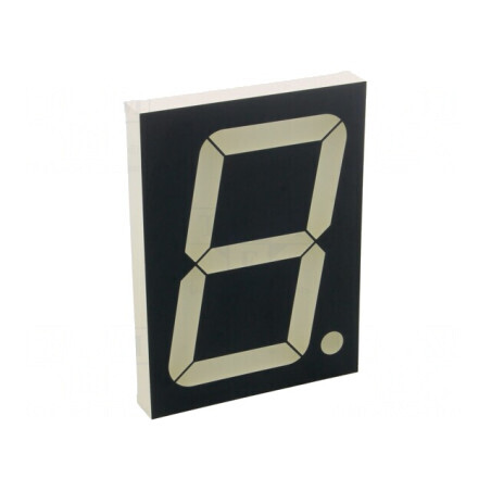 Afișaj LED 7 Segmente 101,2mm Roșu | Electronic-mag.ro | Componente Electronice