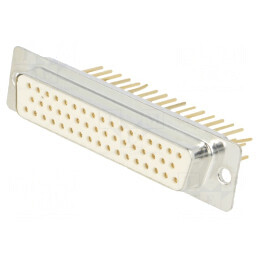 Soclu Mamă D-Sub 50 PIN pentru PCB în Unghi THT | Electronic-mag.ro | Componente Electronice