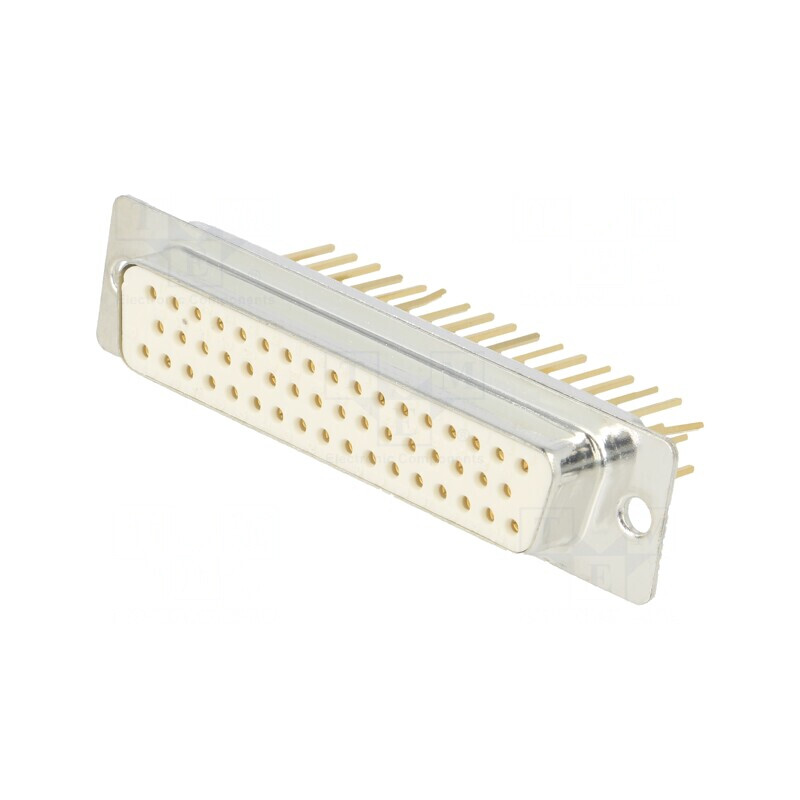 Soclu Mamă D-Sub 50 PIN pentru PCB în Unghi THT | Electronic-mag.ro | Componente Electronice