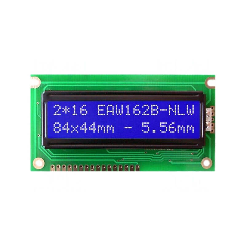 Display LCD Alfanumeric 16x2 Albastru 84x44mm | Electronic-mag.ro | Componente Electronice Display LCD Alfanumeric 16x2 Albastru 84x44mm | Electronic-mag.ro | Componente Electronice