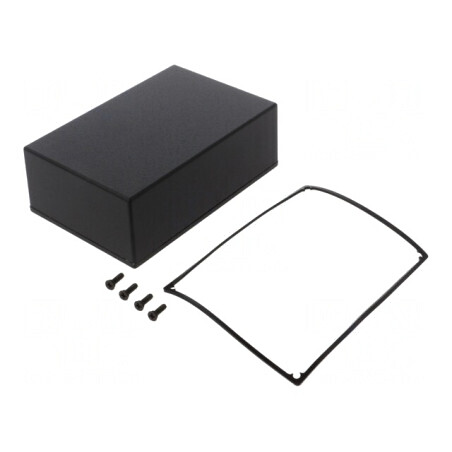 Carcasă universală aluminiu IP65 95x145x49mm 1590W | Electronic-mag.ro | Componente Electronice