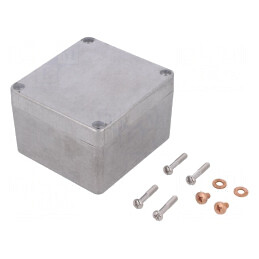 Carcasă Universală Aluminiu IP68 75x80x52mm | Electronic-mag.ro | Componente Electronice