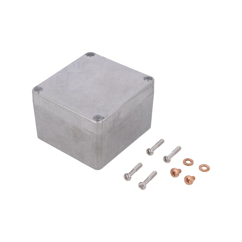 Carcasă Universală Aluminiu IP68 75x80x52mm | Electronic-mag.ro | Componente Electronice