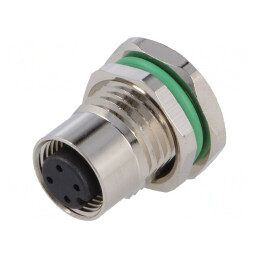 Soclu M12 THT IP67 250V 3 PIN Mamă CANopen | Electronic-mag.ro | Componente Electronice